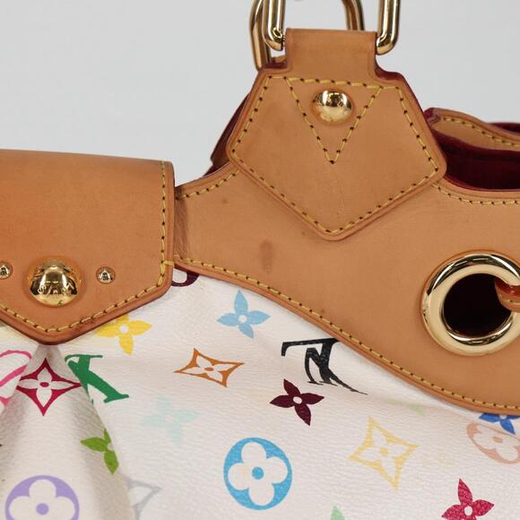 LOUIS VUITTON Monogram Multicolor Ursula Tote Bag White M40123 - Picture 3 of 16